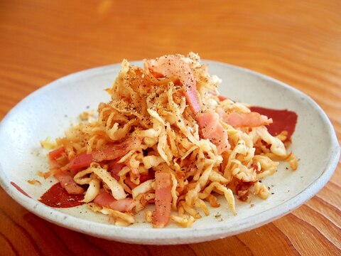 簡単すぎる!食感楽しい炒めて美味しい切り干し大根